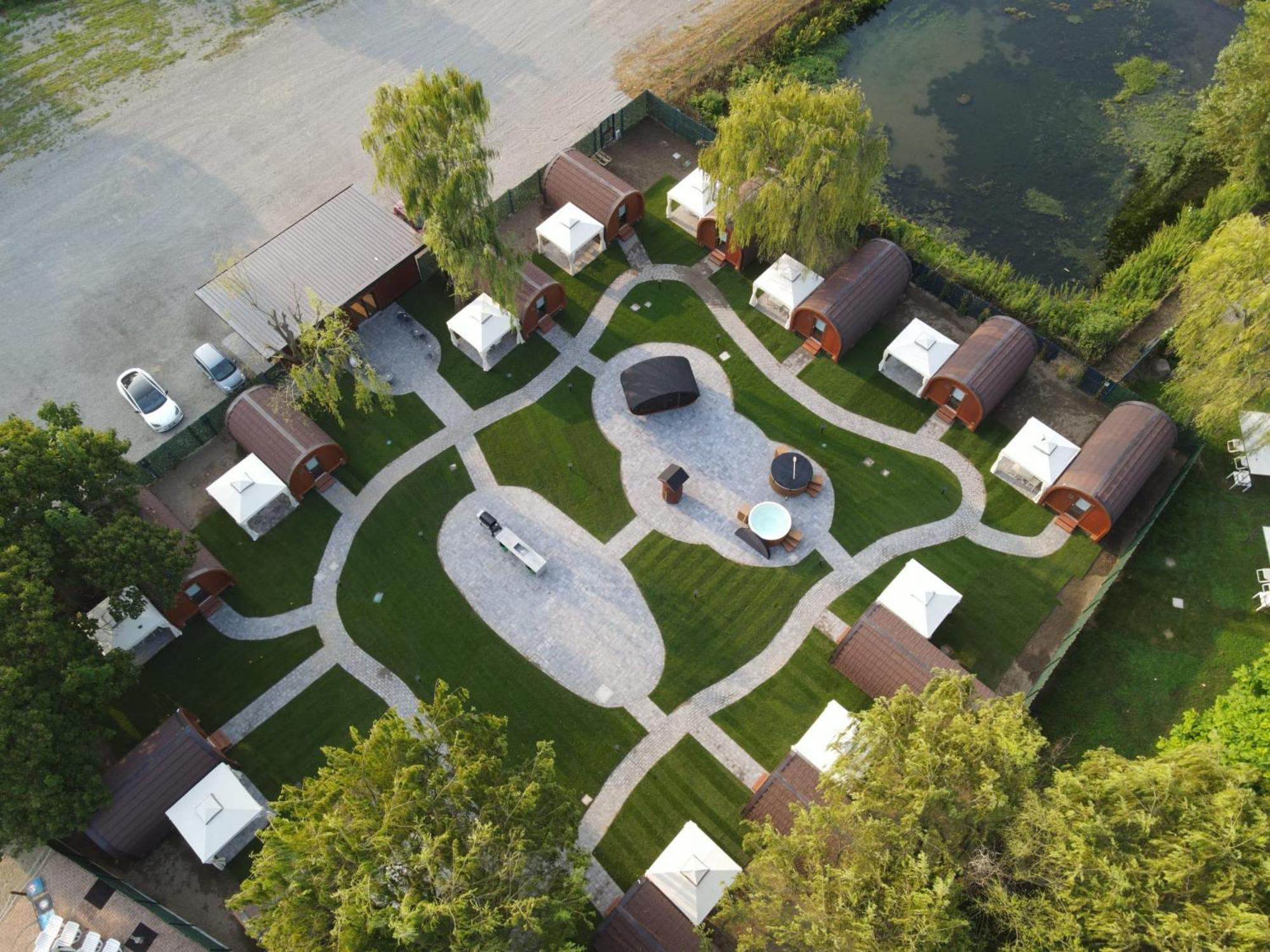 Vicolungo Glamour Lodge & Spa - Free Spa Hot Tub E Sauna 외부 사진