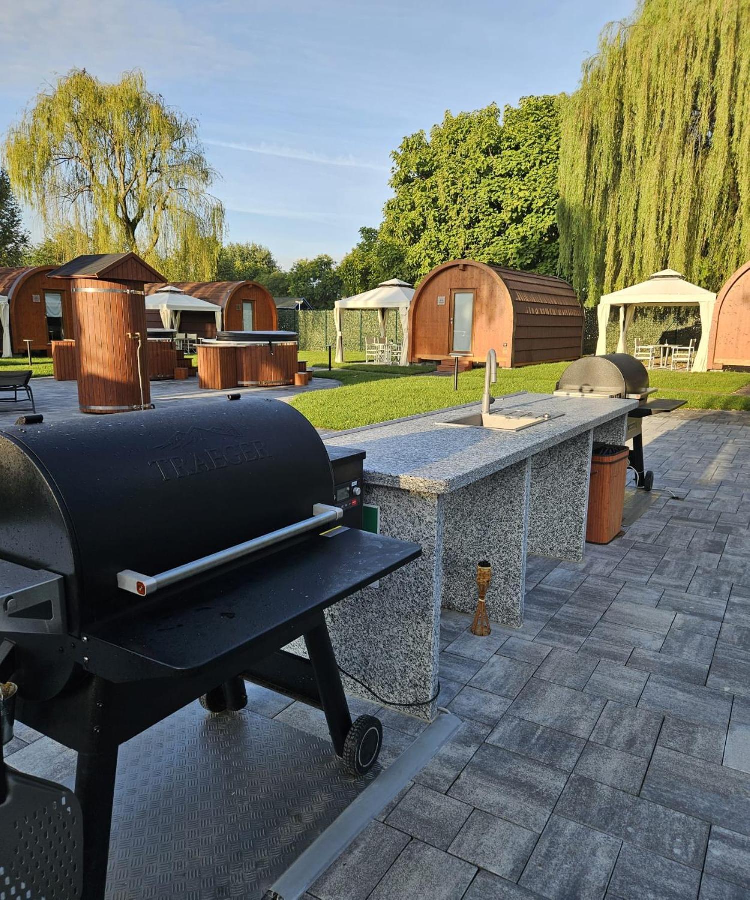 Vicolungo Glamour Lodge & Spa - Free Spa Hot Tub E Sauna 외부 사진
